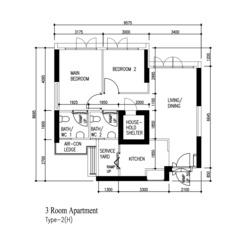 Blk 10B Bendemeer Light (Kallang/Whampoa), HDB 3 Rooms #577089001